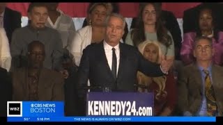 Robert F Kennedy Jr formally announces run for president in Boston [upl. by Cosimo]