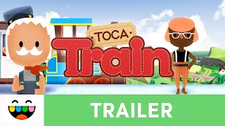 Drive a Train  Toca Train  Gameplay Trailer  TocaBoca [upl. by Tedder749]