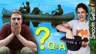 How did we get into Bushcraft  QampA Epic Challenge amp giveaway winners [upl. by Onilecram]