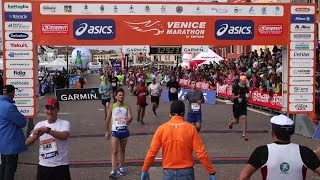 Venice Marathon 2016  My finish line [upl. by Nemracledairam]