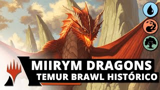 🐲 MIIRYM BRAWL → O TRIBAL de DRAGÕES mais INSANO Magic Arena [upl. by Notnats]