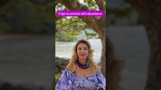 3 tips to connect with abundance ✨ Manifesting Healing Therapy Spirituality LosAngelesTherapy [upl. by Ahsaya]