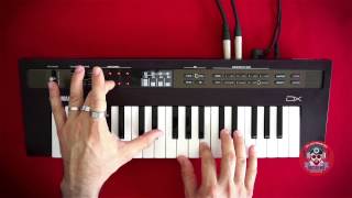 Yamaha Reface DX In Action [upl. by Arodal]