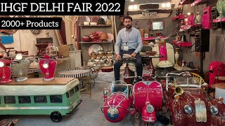 IHGF Delhi Fair 2022  30 March  3 April  14 Product Categories [upl. by Eeralav]