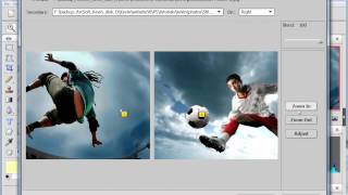 How to stitch the images in ArcSoft PhotoStudio [upl. by Rather30]