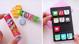 DIY miniature paper craft ideas  Gift ideas  Easy paper craft shorts art diy [upl. by Zobkiw]