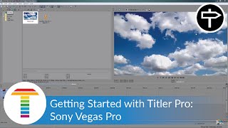 Getting Started with Titler Pro in Sony Vegas Pro [upl. by Alleunamme]