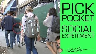 PICKPOCKET Experiment amp Prank ft Coby Persin [upl. by Tenrag]