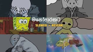 මතක අවුස්සන මනෝපාරකට  Slowed and Reverb Songs  manoparakata sindu playlist 2 [upl. by Lazaruk]