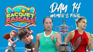 LIVE  Womens Singles Final Sabalenka v Zheng  AO Racquet Rascals Day 13  Australian Open 2024 [upl. by Tehcac133]