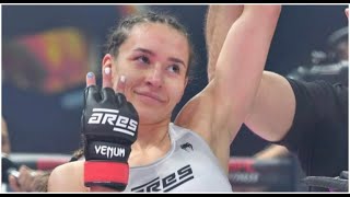 Ivana Petrović prva pobijeda u UFC osvrt na borbu [upl. by Ahsinned]