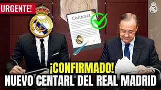 ✅¡CONFIRMADO NUEVO CENTRAL DEL REAL MADRID JUGADOR SALE CEDIDO PRESENTACIÓN ENDRICK [upl. by Paine]