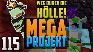 HÖLLENPORTAL auf DNERS HAUS REISE DURCH den NETHER  Minecraft MEGA PROJEKT 115 [upl. by Padriac786]