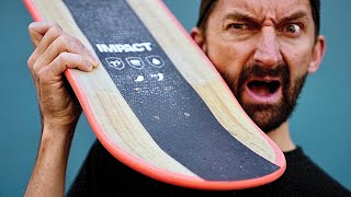 WE TEST THE UNBREAKABLE IMPACT SKATEBOARD [upl. by Falda]