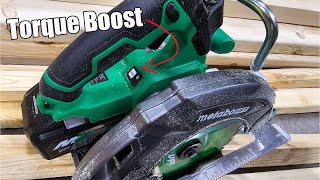 Metabo HPT quotThe Studquot 36Volt C3607DBQ4 714quot Torque Boost Circular Saw Review [upl. by Aicelef681]