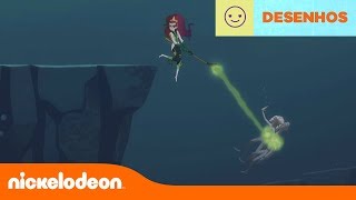 Mysticons  Aventura no fundo do mar  Nickelodeon em Português [upl. by Aleak82]