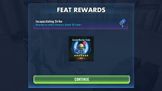 Conquest HardSector 2  Potency Down Cheese feats SWGoH Luthen [upl. by Adiuqram]