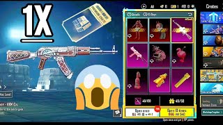 Only 1 Crate  CodeBreaker AKM 😱 Outstanding Luck 🔥  PUBG MOBILE  Premium Crate Opening [upl. by Siriso]