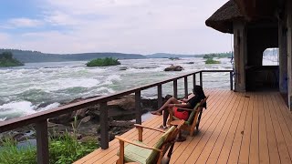 Day trip to Lemala Wildwaters Lodge Uganda [upl. by Long]