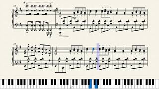 Can Can  Jacques Offenbach  Piano [upl. by Limemann]