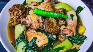 TINOLANG MANOK WITH ATAY  Chicken Tinola With Liver [upl. by Mooney358]