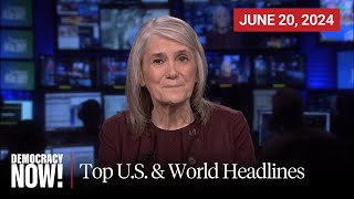 Top US amp World Headlines — June 20 2024 [upl. by Torp]