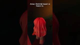 KORKU ŞEHRİNDEN KAÇARKEN TROLLENDİM 😭 Roblox Escape Fear City roblox shortsfeed trending [upl. by Idnar]