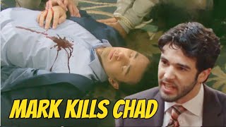 OMG Left with no other choice Mark kills Chad Days of our lives spoilers [upl. by Suiravad727]