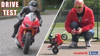 UPRISER Ducati Panigale V4S RC STUNT BIKE ESSENTIAL RC DRIVE TEST [upl. by Valaria]