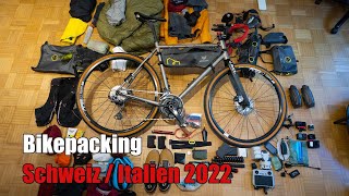 Bikepacking Schweiz und Italien 2022 [upl. by Eittah293]