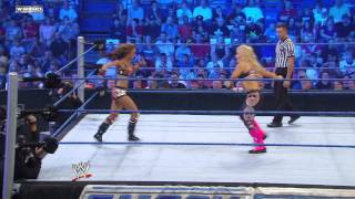 SmackDown Natalya vs AJ [upl. by Eseeryt]