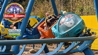 Octonauts Rollercoaster Adventure at Alton Towers  CBeebies Land  May 2021 [upl. by Hachmann]