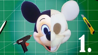 Como hacer Botargas  cabeza de Mickey parte 1 [upl. by Marcelia]