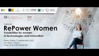 RePower Women Possibilities for Women in Technologies and Innovation [upl. by Atiuqehc]