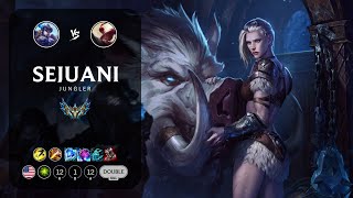 Sejuani Jungle vs Lee Sin  NA Challenger Patch 143 [upl. by Forster542]