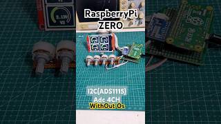 I2C Ads1115 RaspberryPi ZERO No OSCircuitpython trending [upl. by Ahsinehs]