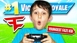 quot9 YEAR OLD JOINS FAZE CLANquot [upl. by Nahgiem]