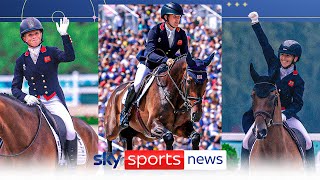 Great Britain win first gold at Paris Olympic Games in team eventing [upl. by Zere]