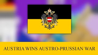 What if Austria won the AustroPrussian War  alternate history map speedpaint [upl. by Cheng]