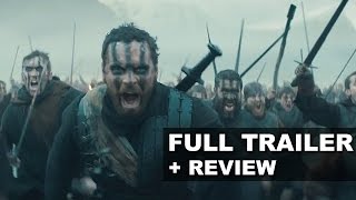 Macbeth 2015 Official US Trailer  Trailer Review  Michael Fassbender  Beyond The Trailer [upl. by Haorbed]