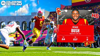 99 OVR Reggie Bush is TAKING OVER College Football 25 Road to Glory [upl. by Kassaraba]