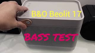 BampO Beolit 17  Bass Sound Test [upl. by Shuler]