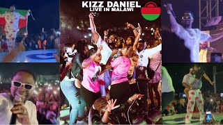 Full Performance Kizz Daniel Live in Malawi As Fans Join Him on Stage To Dance BUGA As This Happens [upl. by Normand]