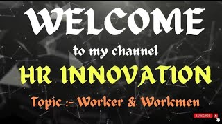 quotWorker vs Workmen  Understand the differences youtube popular youtubeshorts [upl. by Nocaj]