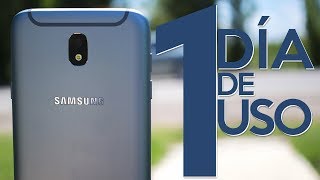 GALAXY J7 PRO  1 DÍA DE USO  Estilo Vlog [upl. by Giralda]