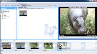 Créer un montage vidéo avec Moviemaker 2 13 [upl. by Adnorhs427]