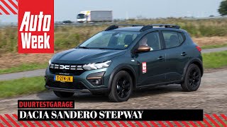 Dacia Sandero Stepway  Welkom Duurtest [upl. by Nylirehs521]