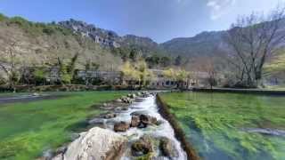 Visite virtuelle de Fontaine de Vaucluse et autres villes [upl. by Sillig]