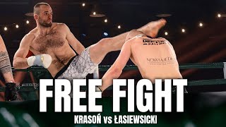 CO ZA NOKAUT W 1 RUNDZIE Strike King 3 FREE FIGHT KRASOŃ vs ŁASIEWICKI [upl. by Adneral]