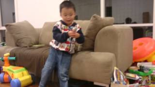 Isaac singing along to Mr Clicketty Cane [upl. by Perrin]